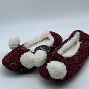 Ofoot Womans slipper Dark red